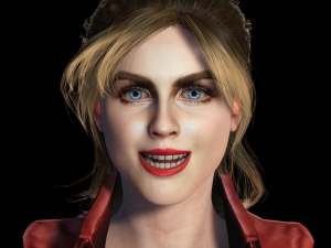 Alexandra Daddario 3D Rigged model ready for animation 3D-Modell