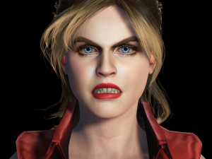 Alexandra Daddario 3D Rigged model ready for animation 3D-Modell
