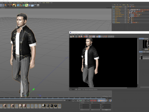 Mads Mikkelsen 3D Rigged model ready for animation 3D 모델