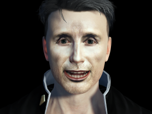Mads Mikkelsen 3D Rigged model ready for animation 3D 모델
