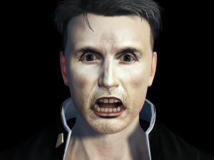 Mads Mikkelsen 3D Rigged model ready for animation 3D 모델