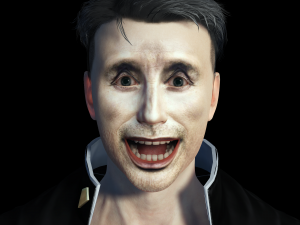 Mads Mikkelsen 3D Rigged model ready for animation 3D 모델