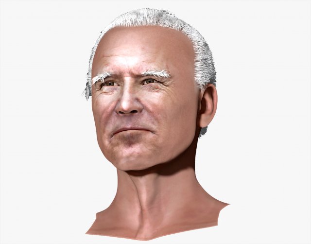 Joe biden zbrush 3D Character design Modelo 3D .c4d .max .obj .3ds .fbx .stl .blend 