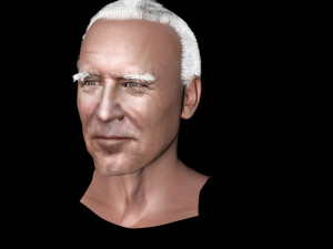 Joe biden zbrush 3D Character design Modelo 3D