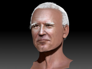 Joe biden zbrush 3D Character design Modelo 3D