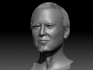 Joe biden zbrush 3D Character design Modelo 3D