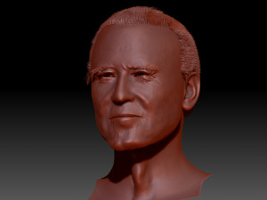 Joe biden zbrush 3D Character design Modelo 3D