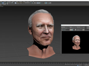 Joe biden zbrush 3D Character design Modelo 3D