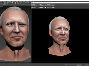 Joe biden zbrush 3D Character design Modelo 3D