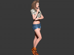 Chloe Grace Zbrush 3D model 3D Model