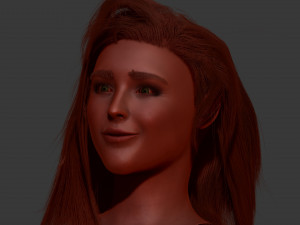Chloe Grace Zbrush 3D model 3D Model
