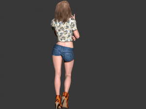 Chloe Grace Zbrush 3D model 3D Model