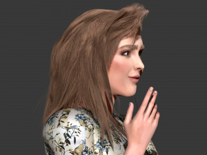 Chloe Grace Zbrush 3D model 3D Model