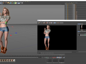 Chloe Grace Zbrush 3D model 3D Model