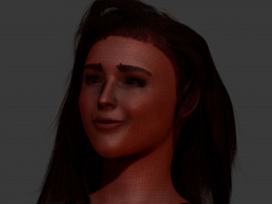 Chloe Grace Zbrush 3D model 3D Model