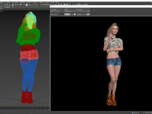 Chloe Grace Zbrush 3D model 3D Model