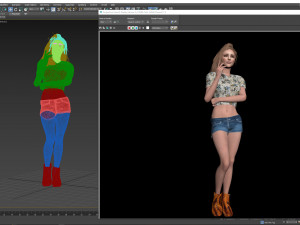 Chloe Grace Zbrush 3D model 3D Model