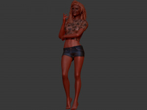 Chloe Grace Zbrush 3D model 3D Model
