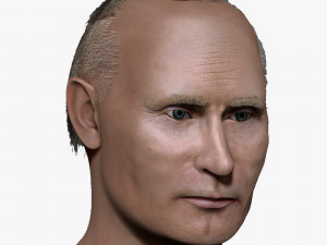 Vladimir Putin zbrush 3D Character design 3Dモデル