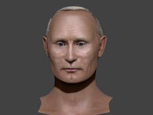 Vladimir Putin zbrush 3D Character design Modèle 3D