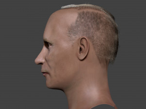 Vladimir Putin zbrush 3D Character design Modèle 3D