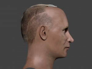 Vladimir Putin zbrush 3D Character design Modèle 3D