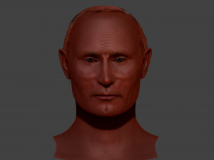 Vladimir Putin zbrush 3D Character design Modèle 3D