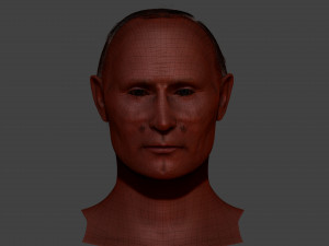 Vladimir Putin zbrush 3D Character design Modèle 3D