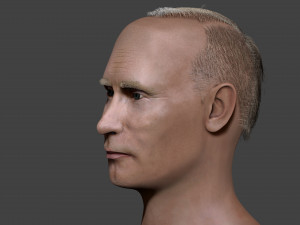 Vladimir Putin zbrush 3D Character design Modèle 3D