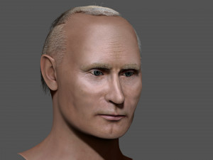 Vladimir Putin zbrush 3D Character design Modèle 3D