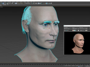 Vladimir Putin zbrush 3D Character design Modèle 3D