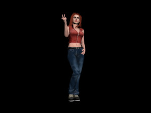 Alexandra Daddario Zbrush 3D 模型