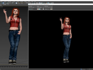 Alexandra Daddario Zbrush 3D 模型