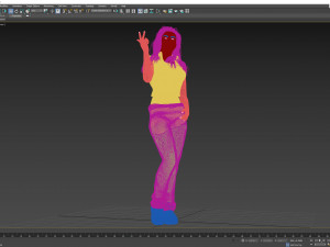 Alexandra Daddario Zbrush 3D 模型