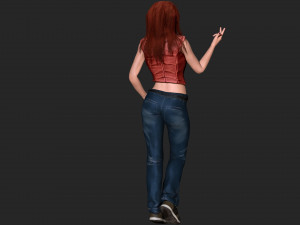 Alexandra Daddario Zbrush 3D 模型