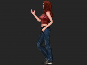 Alexandra Daddario Zbrush 3D 模型