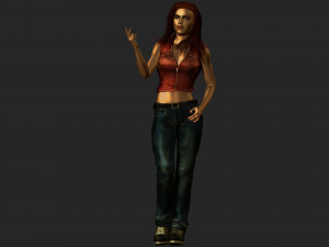 Alexandra Daddario Zbrush 3D 模型