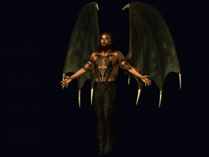 Jason Momoa evil demon Zbrush Model 3D