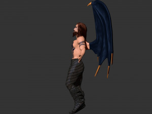 Jason Momoa evil demon Zbrush Model 3D