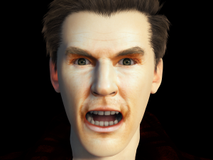 Benedict Cumberbatch 3D Rigged model ready for animation Modelo 3D
