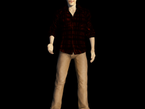 Benedict Cumberbatch 3D Rigged model ready for animation Modelo 3D