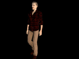 Benedict Cumberbatch 3D Rigged model ready for animation Modelo 3D