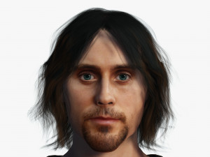 Jared Leto 3D Rigged model ready for animation 3D Models