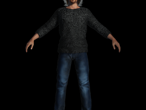 Jared Leto 3D Rigged model ready for animation Modelo 3D