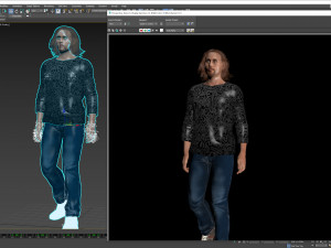 Jared Leto 3D Rigged model ready for animation Modelo 3D