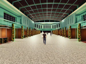3x3 system octanorm Booth Design 3D Model