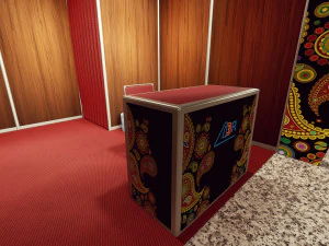 3x3 system octanorm Booth Design 3D Model