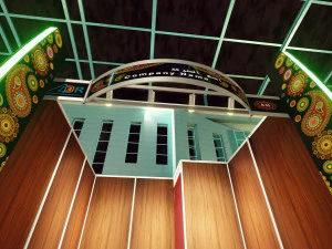 3x3 system octanorm Booth Design 3D Model