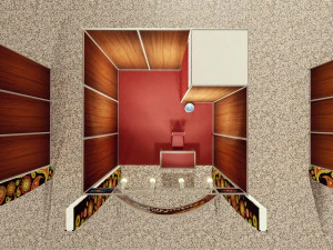 3x3 system octanorm Booth Design 3D Model