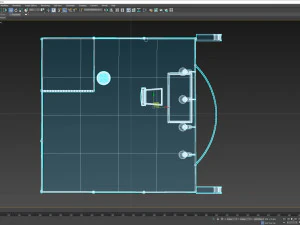3x3 system octanorm Booth Design 3D Model